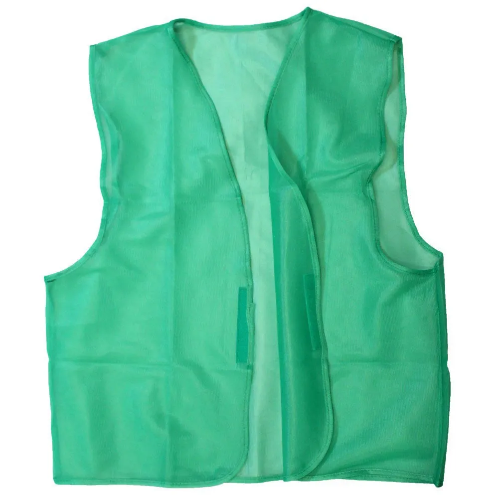 Adult Size Green Mesh Safety Vest  - SW-GRN-YW