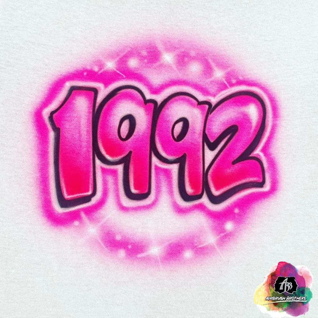 Airbrush 1992 Shirt Design