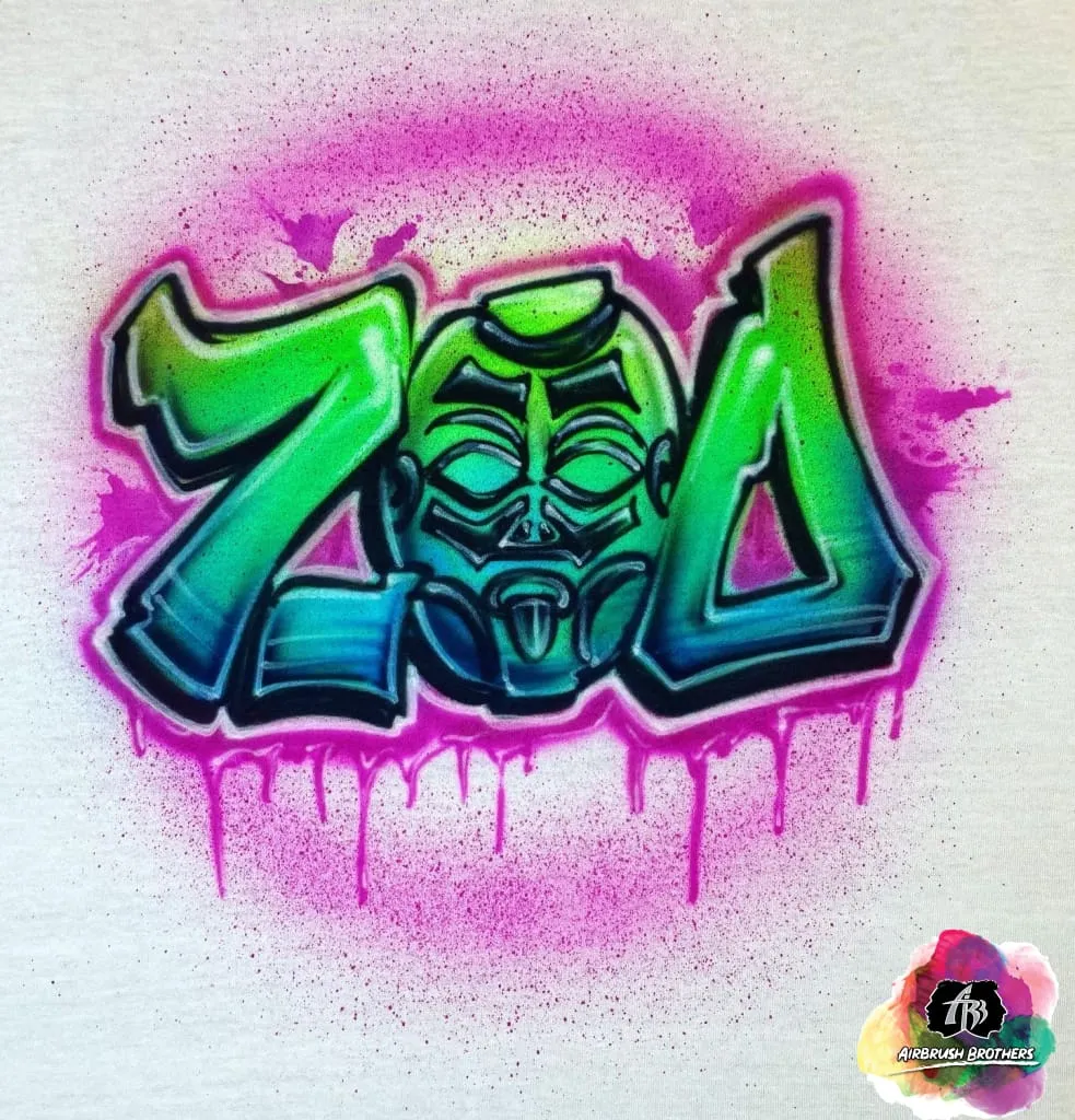 Airbrush ZOA Shirt Design