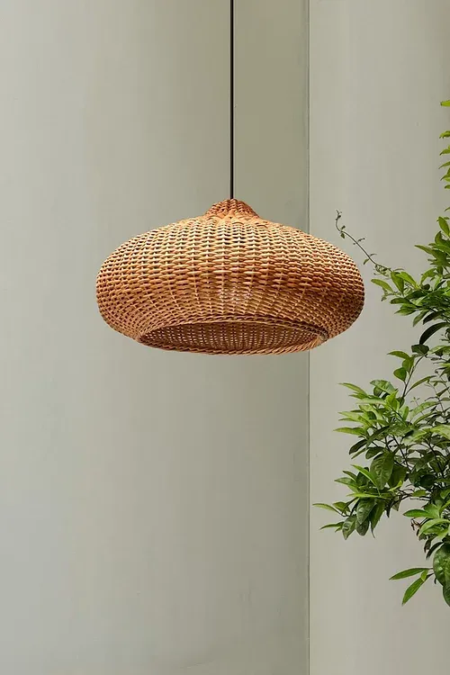 Akasa Rattan Pendant Light