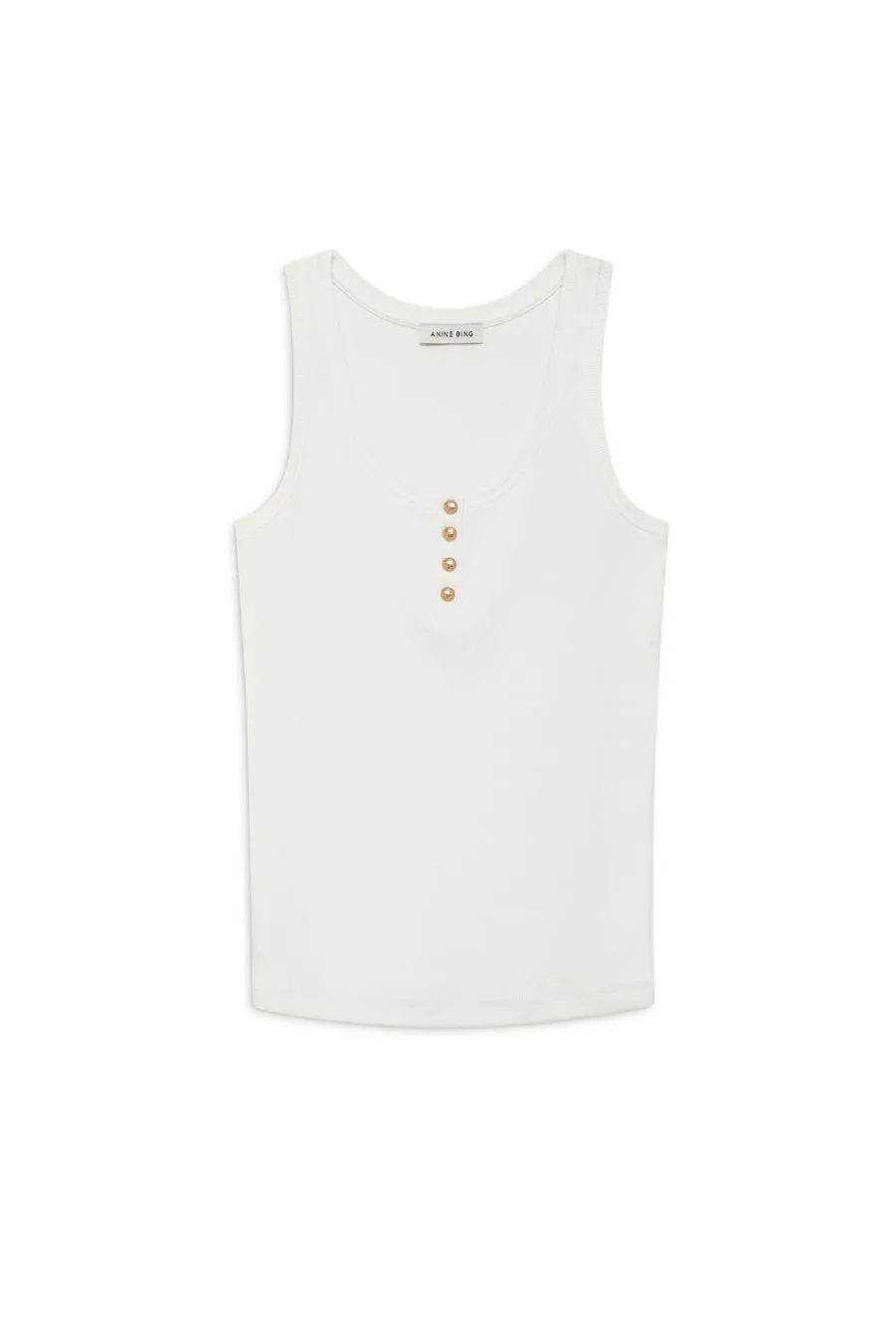 Anine Bing - Alessia Tank in Ivory