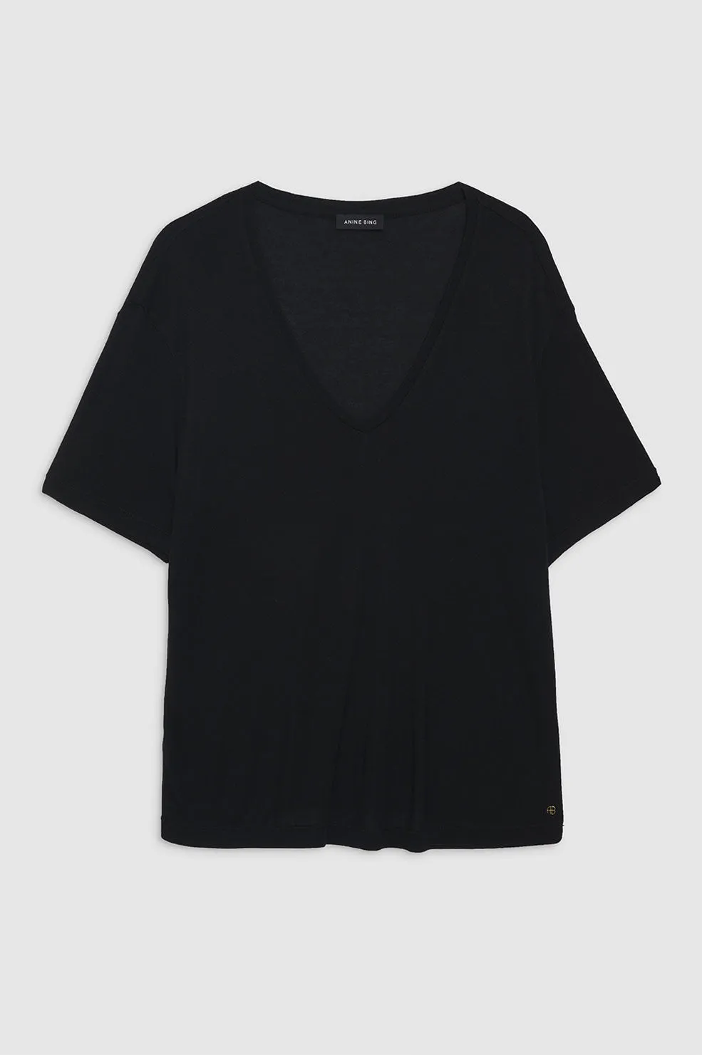 Anine Bing - Vale Tee in Black