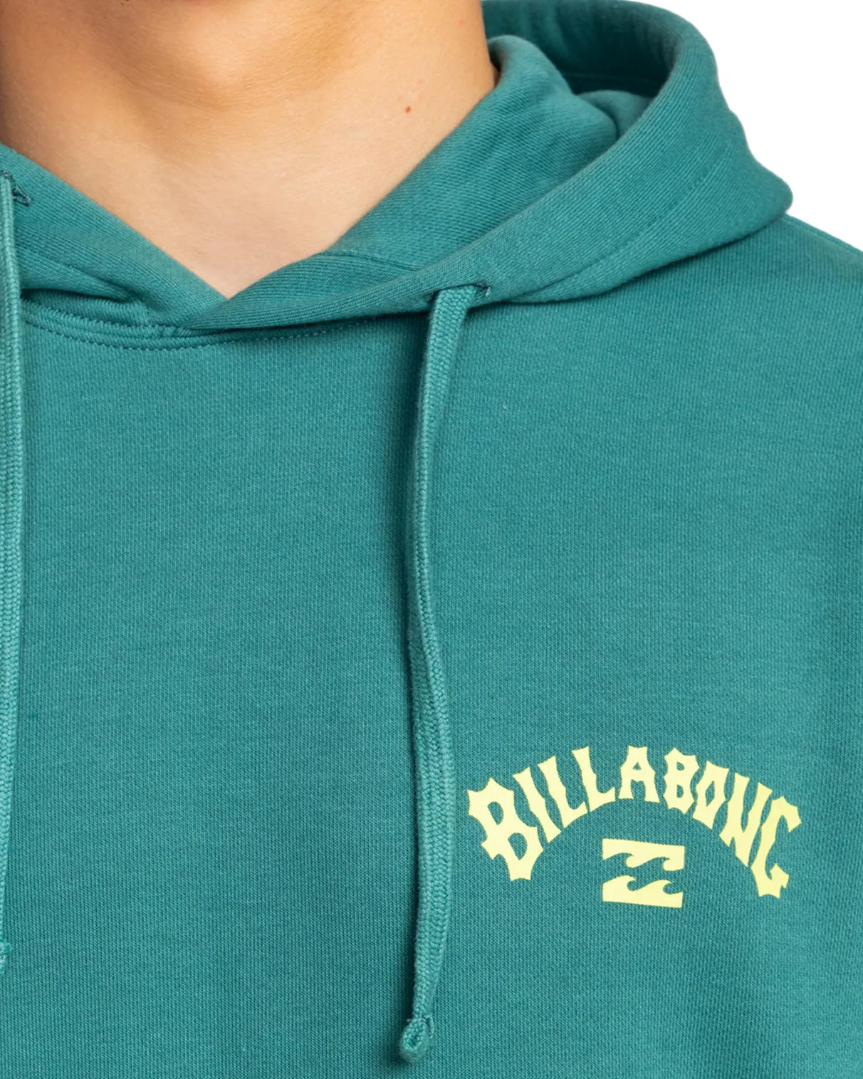 Arch Wave Hoodie in Teal