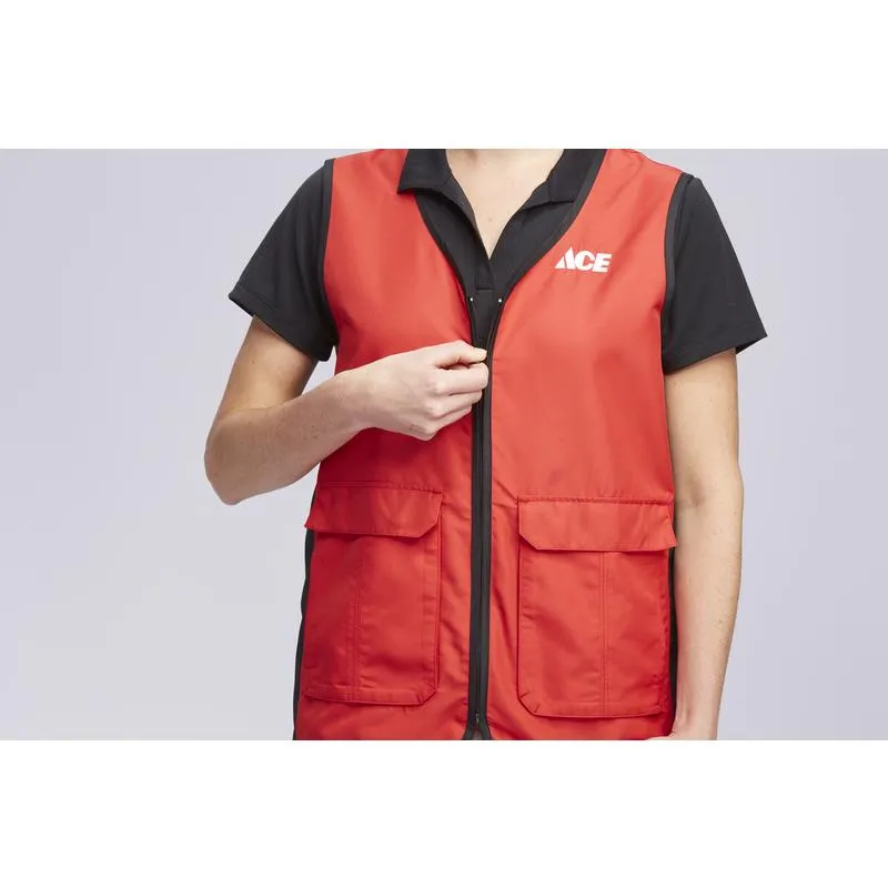 Artcraft No Snag 2XL Sizes Women's Sleeveless V-Neck Red Vest