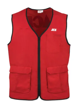 Artcraft No Snag 2XLT Sizes Men's Sleeveless V-Neck Red Vest