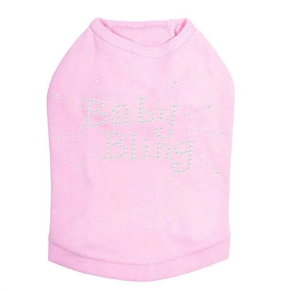 Baby Bling Rhinestone Dog Tank