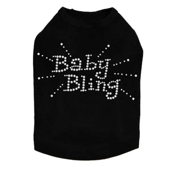 Baby Bling Rhinestone Dog Tank