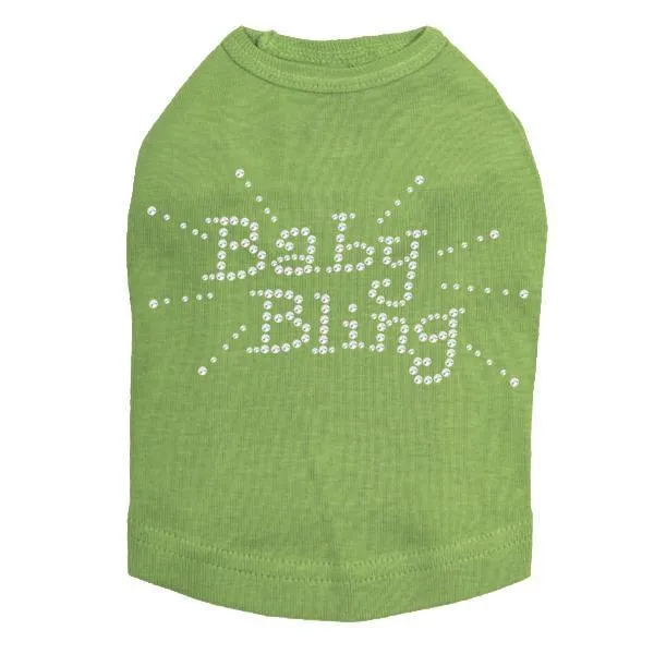 Baby Bling Rhinestone Dog Tank