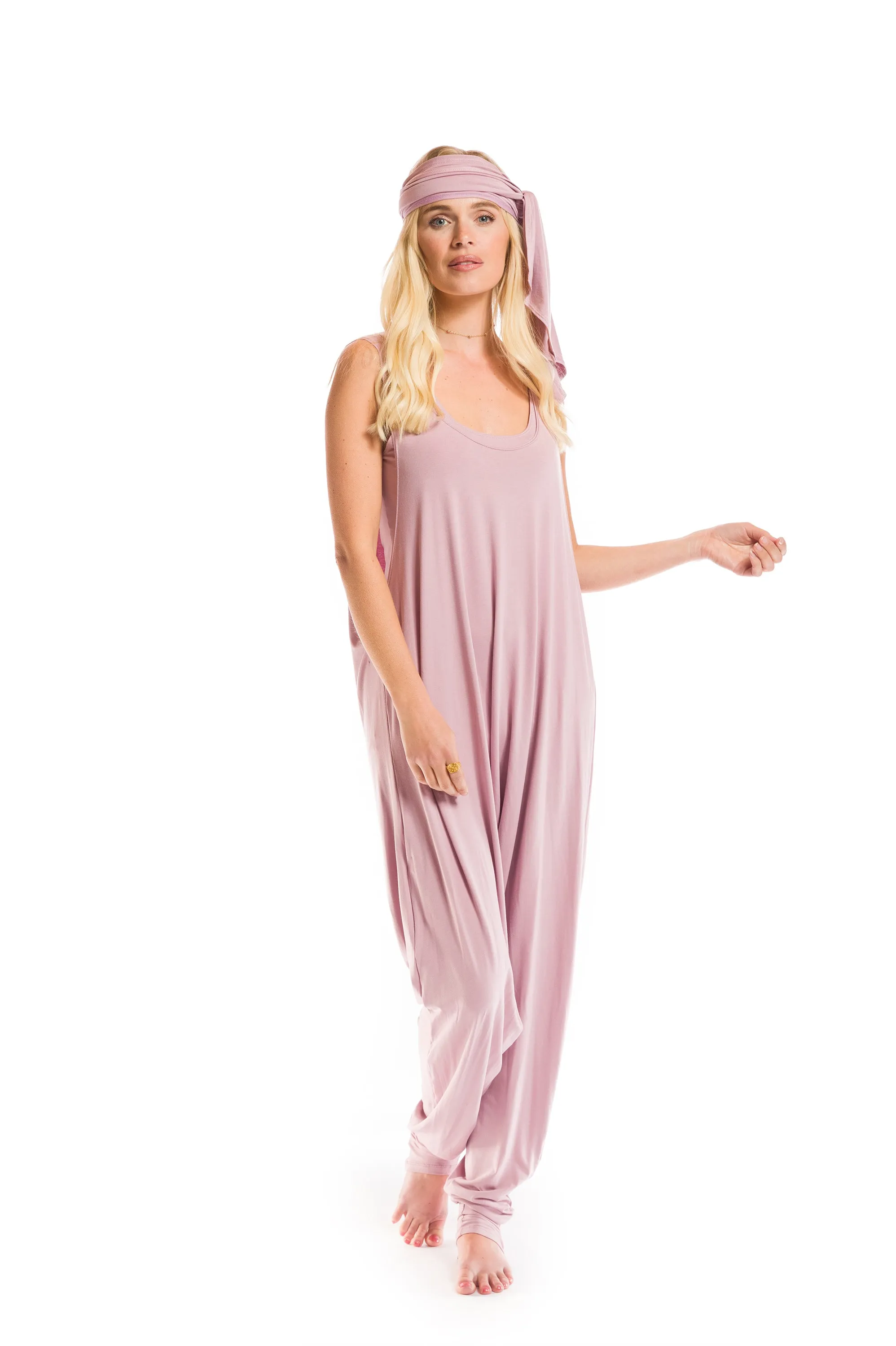 BAGGY JUMPSUIT ROSEWOOD