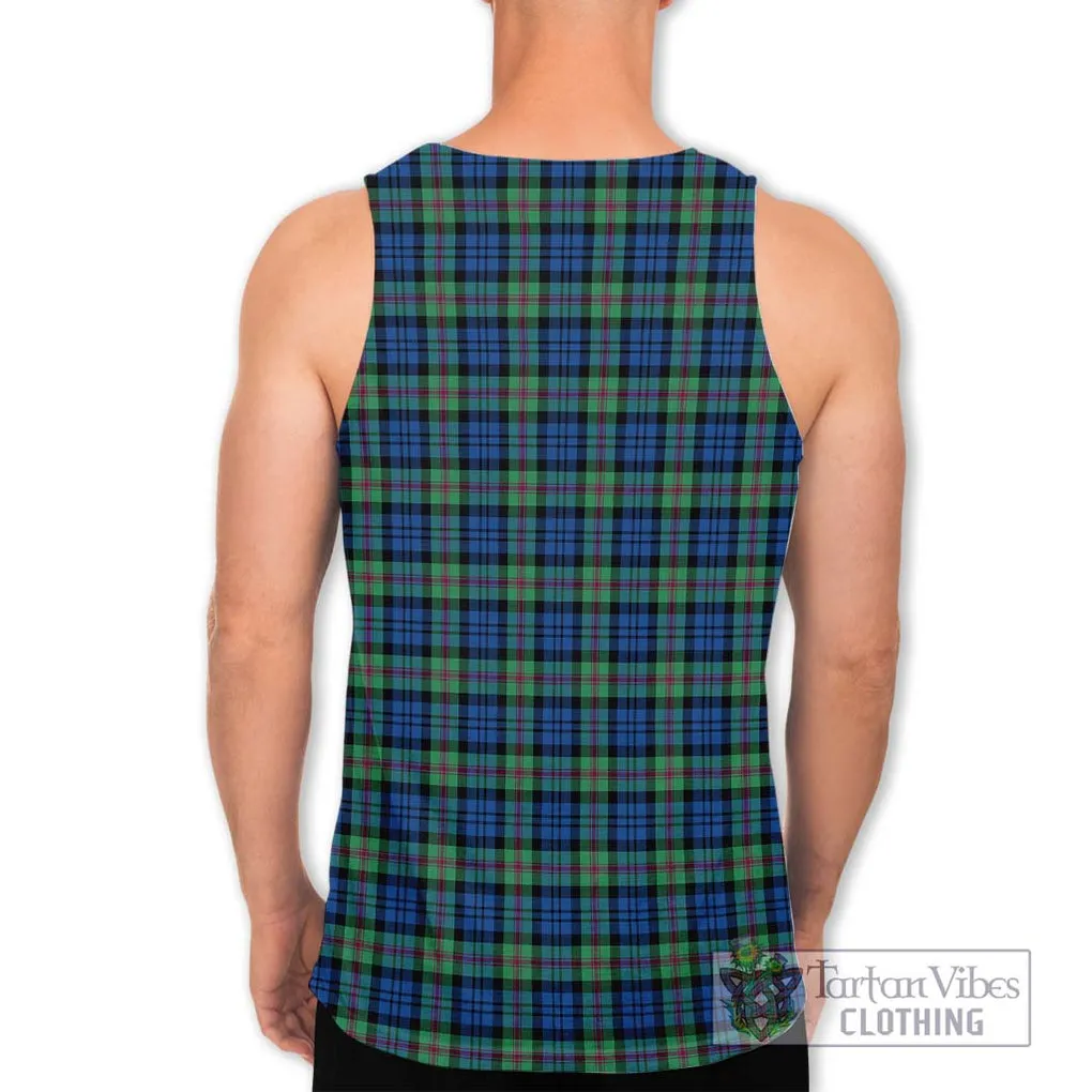 Baird Ancient Tartan Men's Tank Top with Family Crest DNA In Me Style