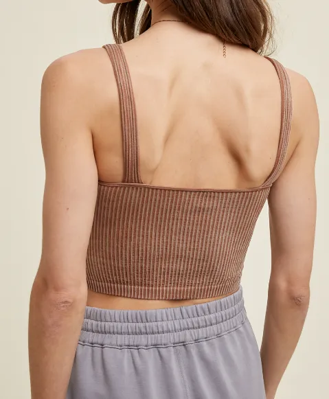 Basic Ribbed Tank Top