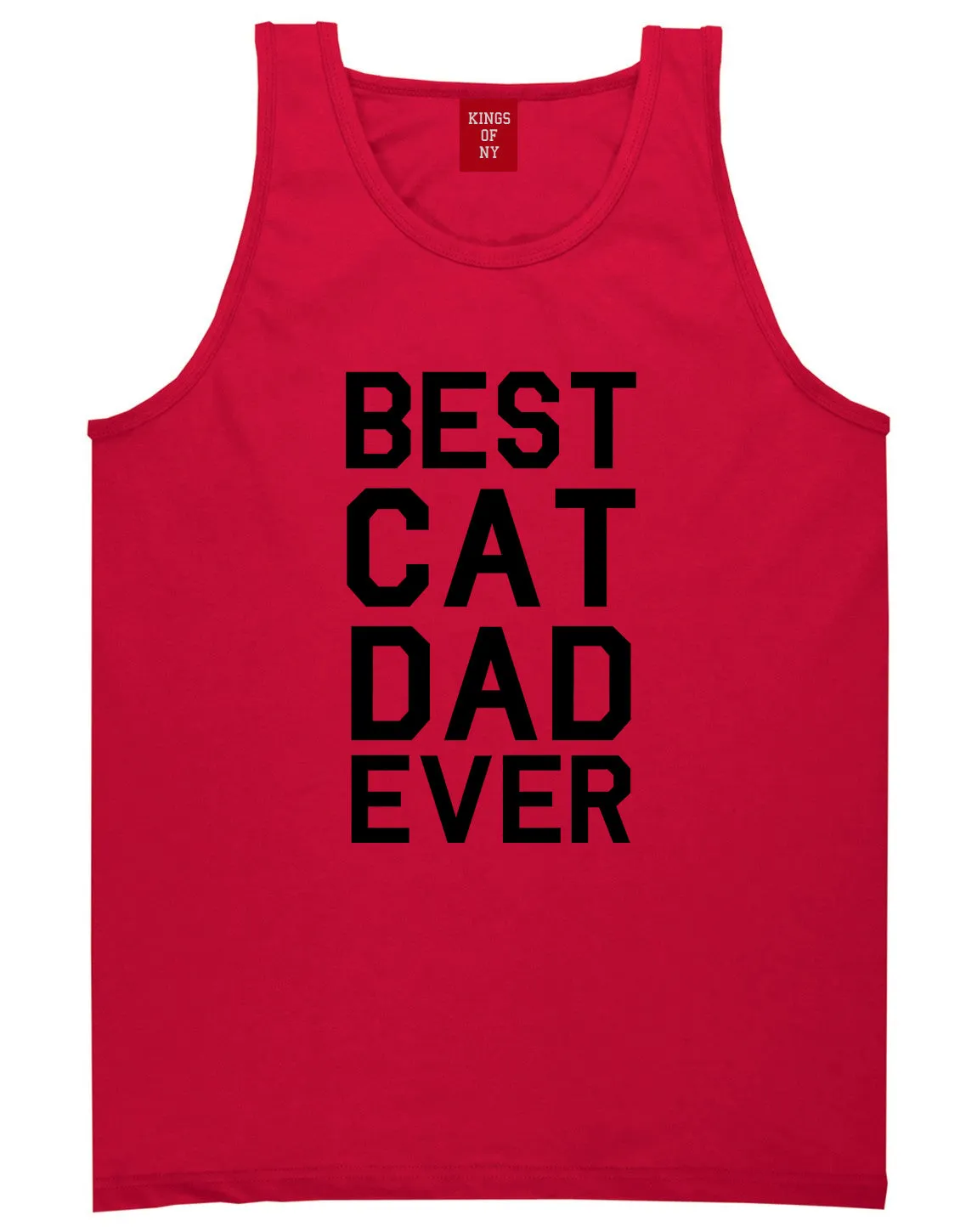 Best Cat Dad Ever Mens Tank Top Shirt