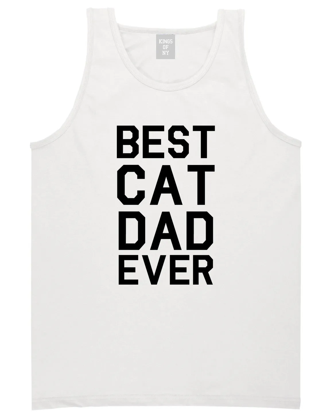 Best Cat Dad Ever Mens Tank Top Shirt