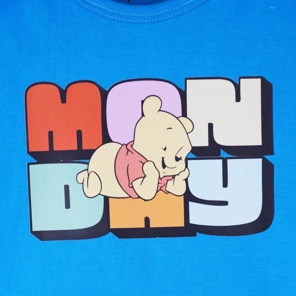 Blue Pooh Theme Tank T-Shirt