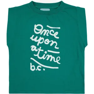 Bobo Choses Dark Green Once Upon A Time Sleeveless T-Shirt