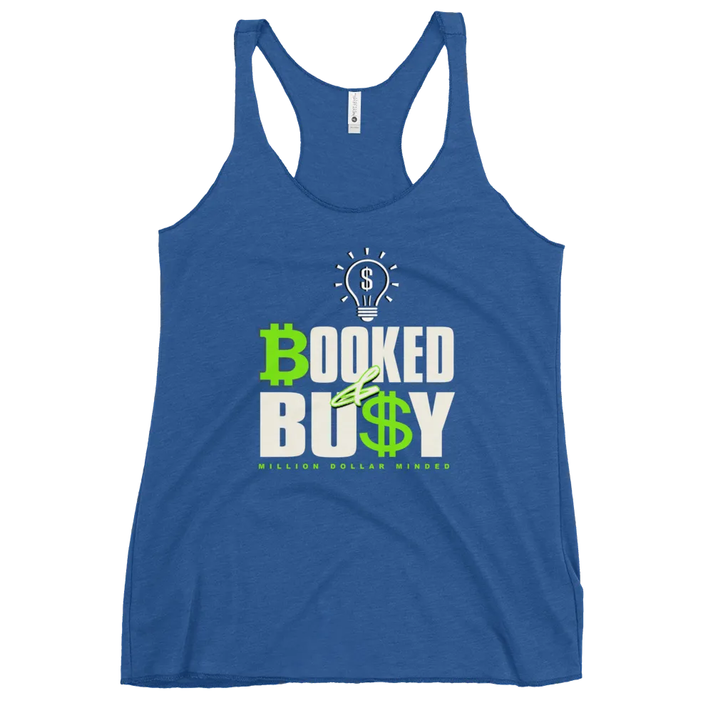 Booked & Busy Women's Racerback Tank