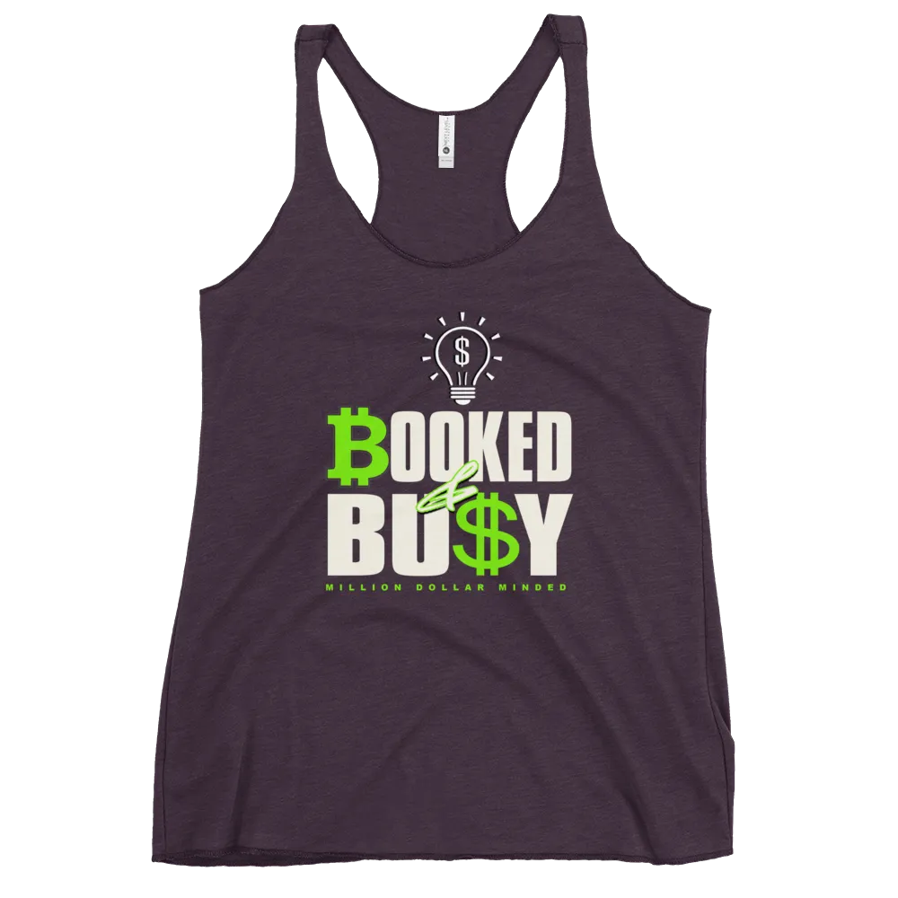 Booked & Busy Women's Racerback Tank