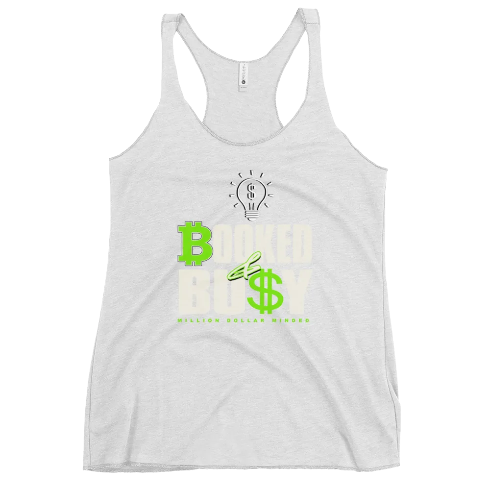 Booked & Busy Women's Racerback Tank