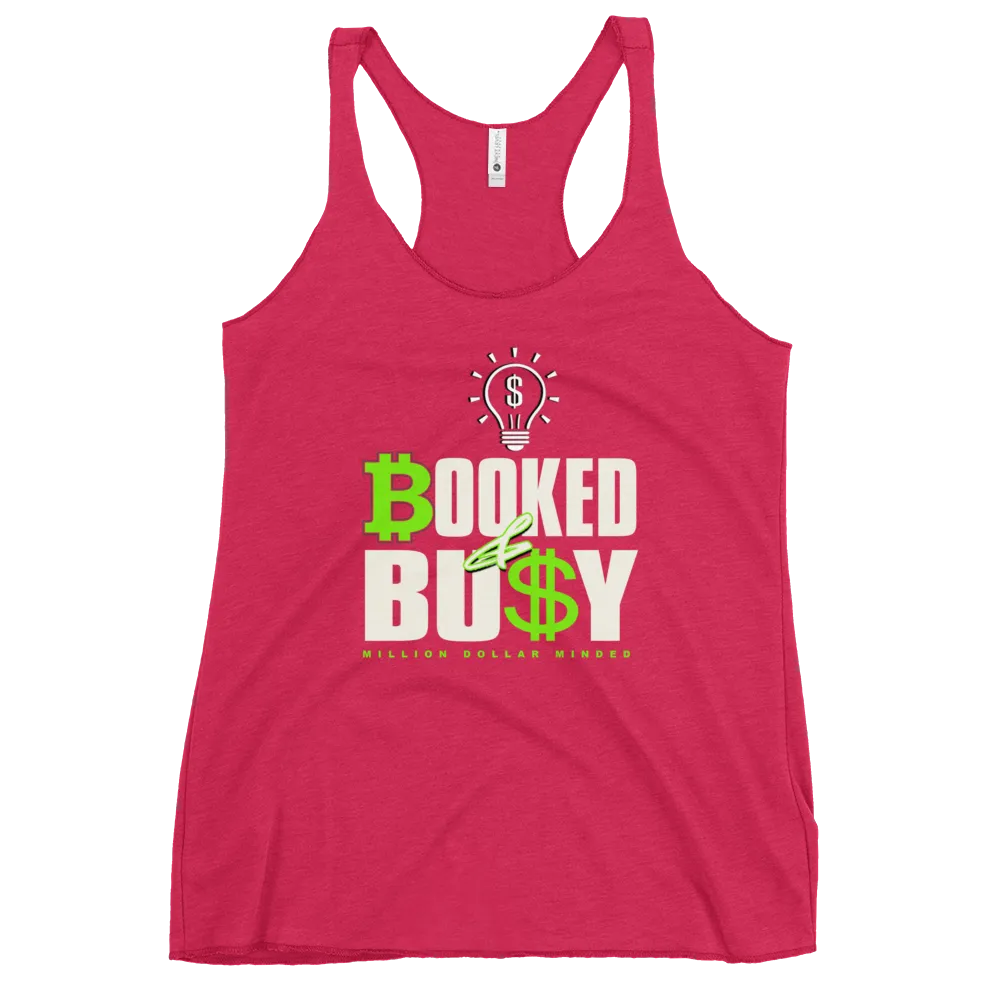 Booked & Busy Women's Racerback Tank