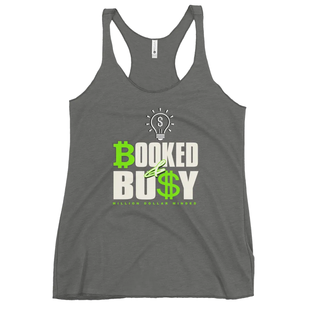 Booked & Busy Women's Racerback Tank