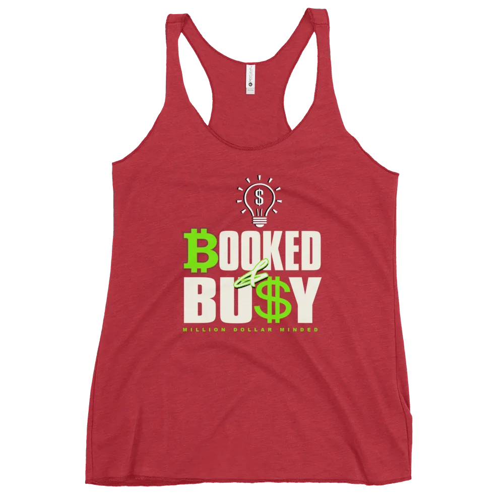 Booked & Busy Women's Racerback Tank