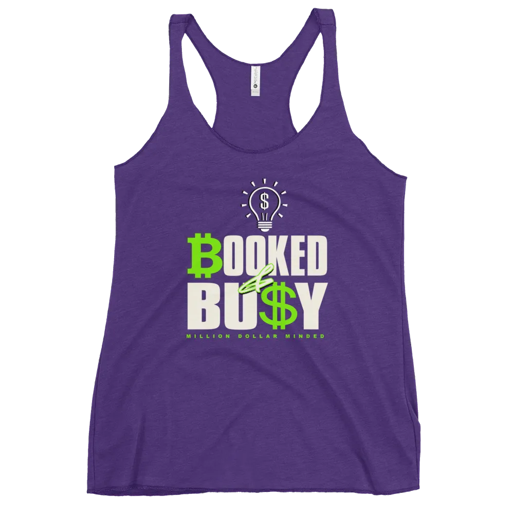 Booked & Busy Women's Racerback Tank