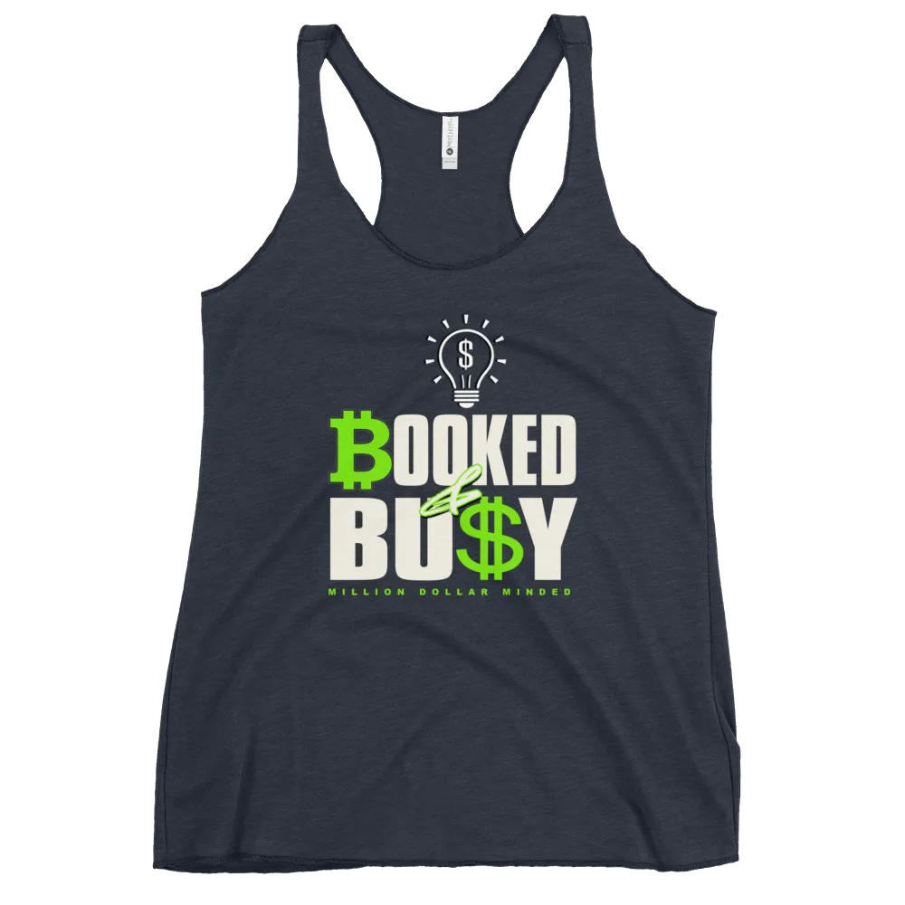 Booked & Busy Women's Racerback Tank