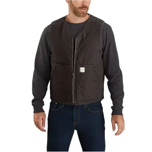 Carhartt Relaxed Fit Washed Duck Sherpa Vest