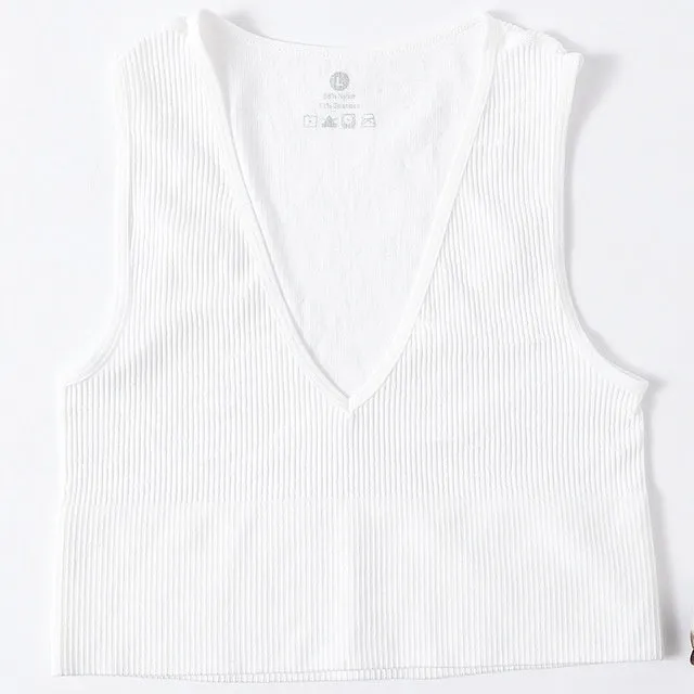 Chic Sexy Camisole Women Tank Crop Top Female Vest