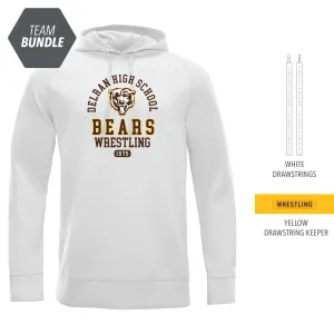 Cool-Touch Hoodie-Unisex--Delran Wrestling Team Store Design 2