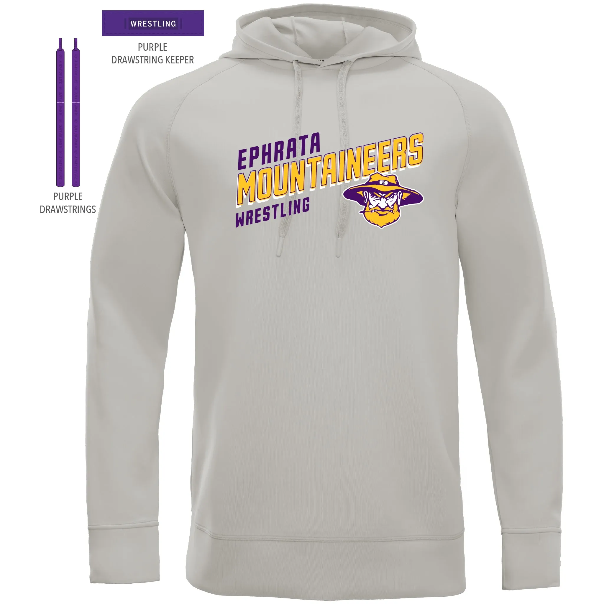 Cool-Touch Hoodie-Unisex--Ephrata Mountaineers Team Store Design 2