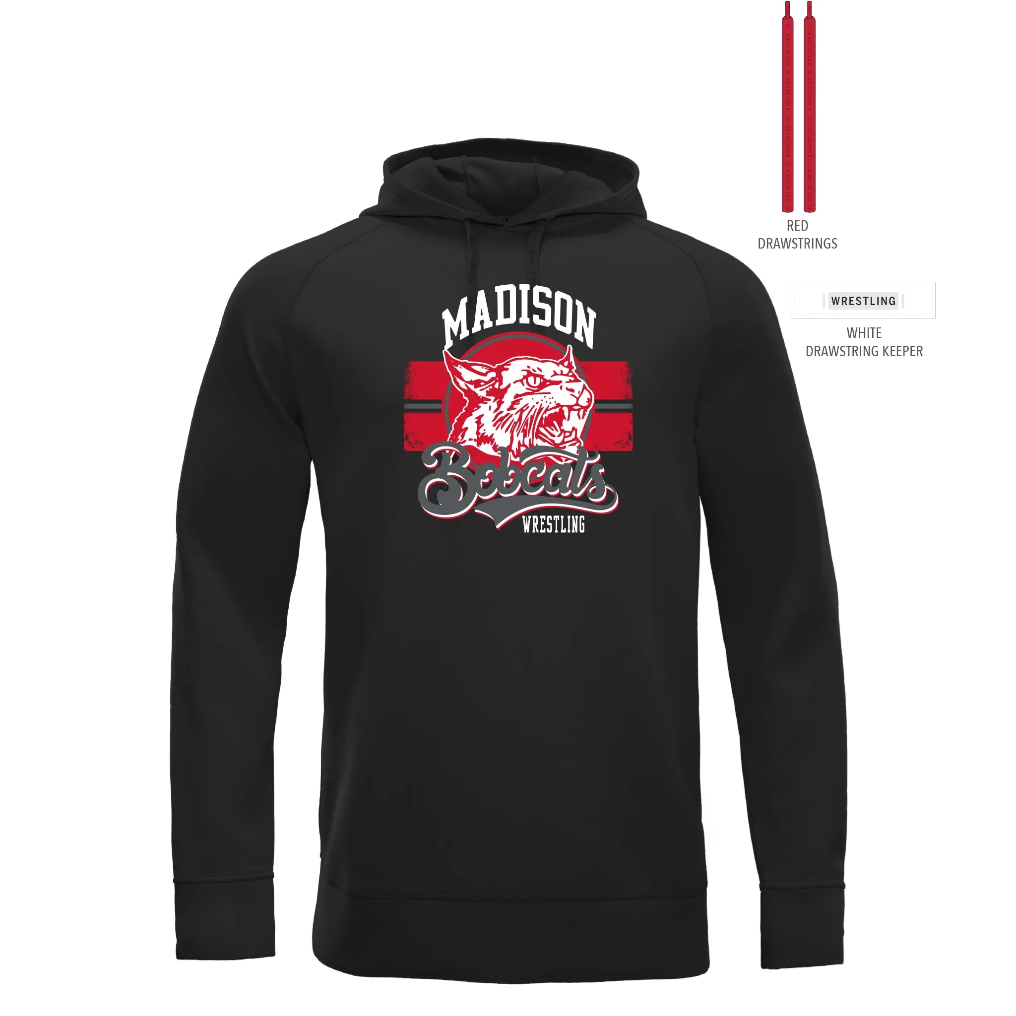 Cool-Touch Hoodie-Unisex--Madison Bobcats Team Store Design 2