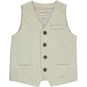 Cream Woven Vest