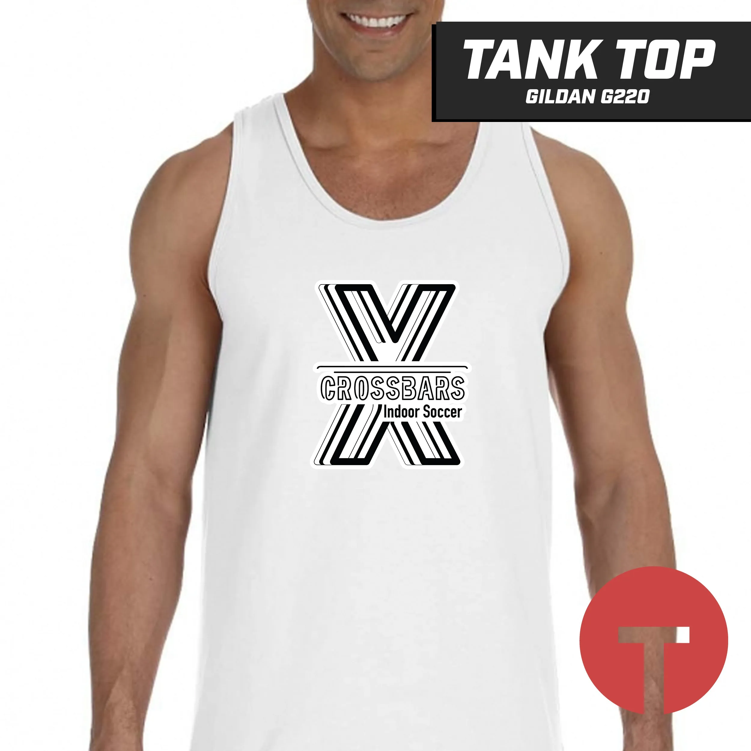 Crossbars - Tank Top Gildan G220