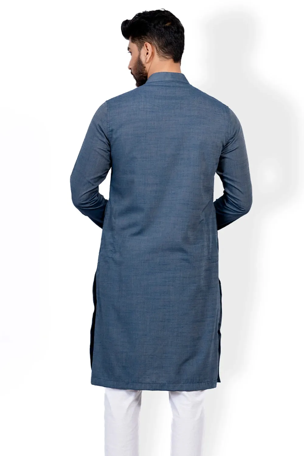 Cut & Sew Slim Fit Panjabi