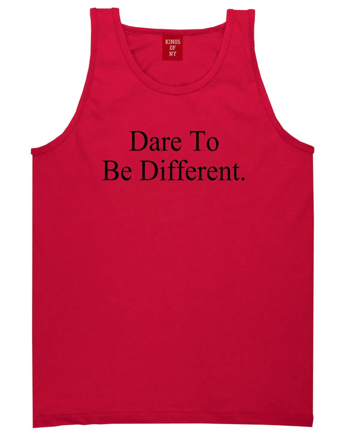 Dare To Be Different Mens Tank Top Shirt