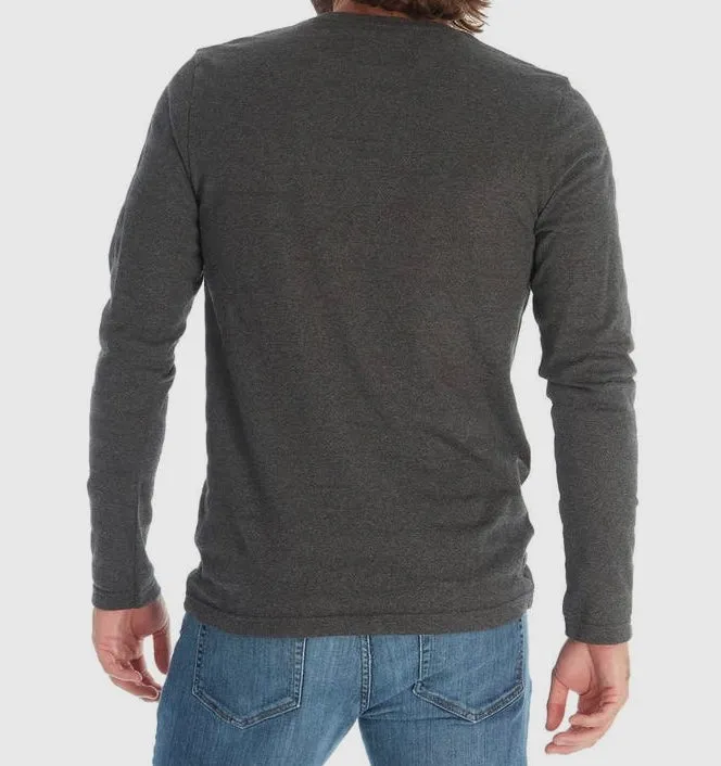 Devin Textured LS Men's Tee