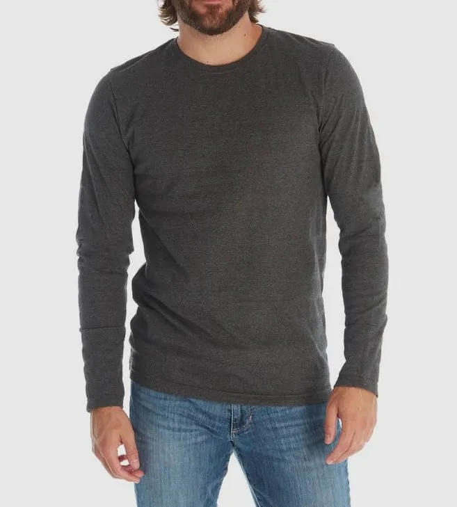 Devin Textured LS Men's Tee