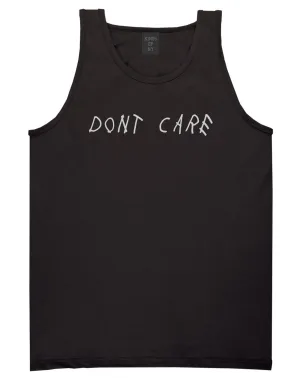 Dont Care Mens Tank Top Shirt