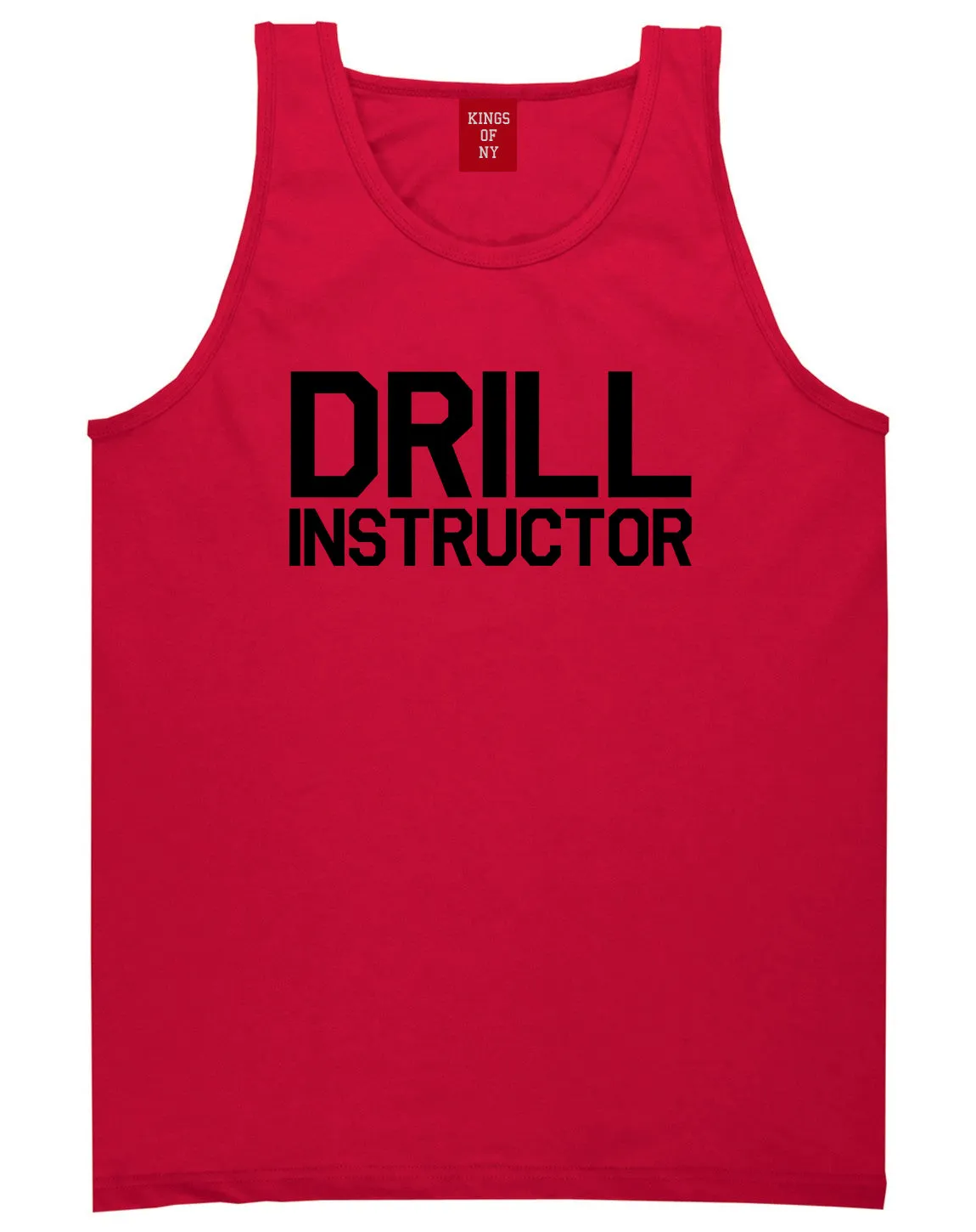 Drill Instructor Mens Tank Top Shirt