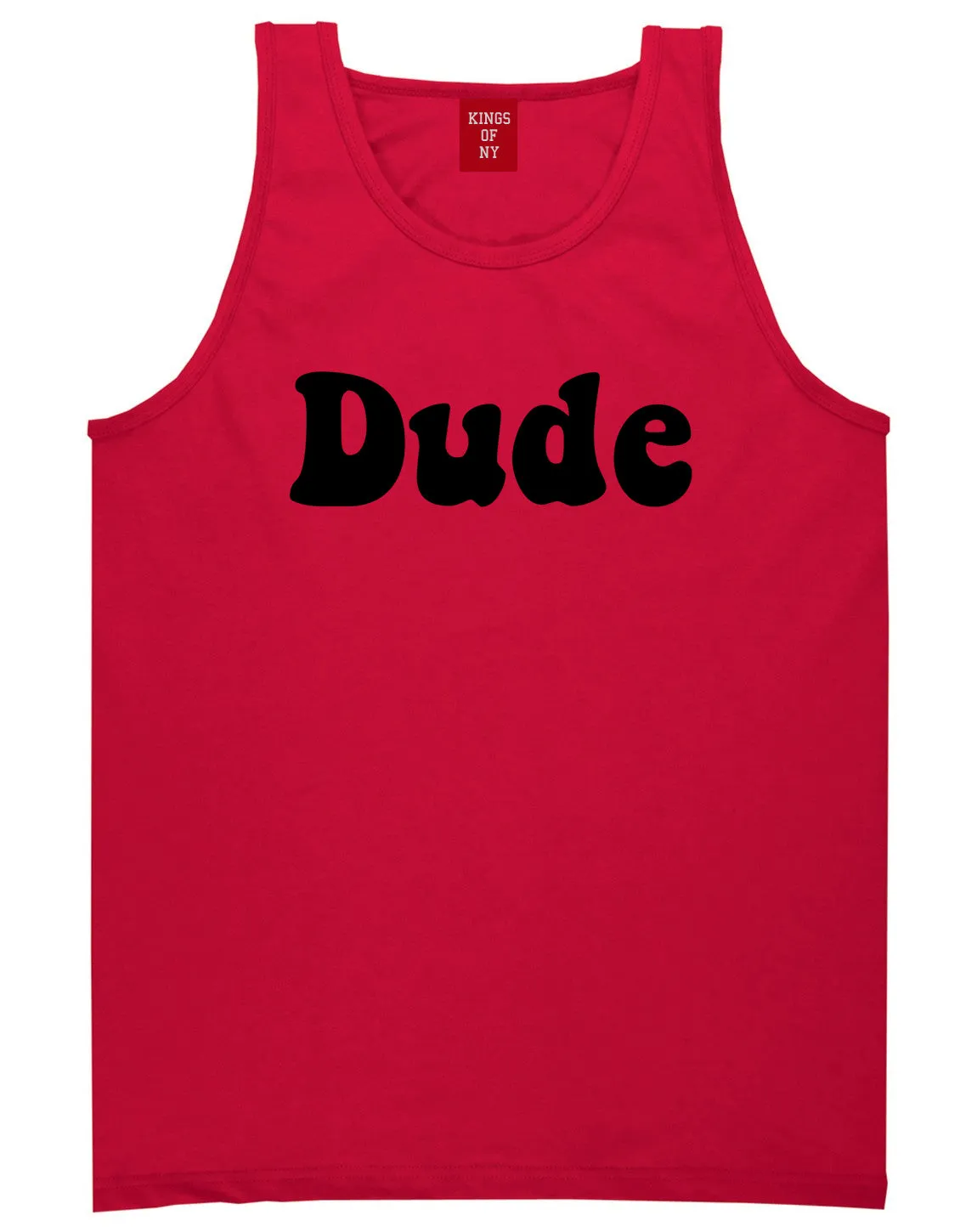 Dude 70s Mens Tank Top Shirt