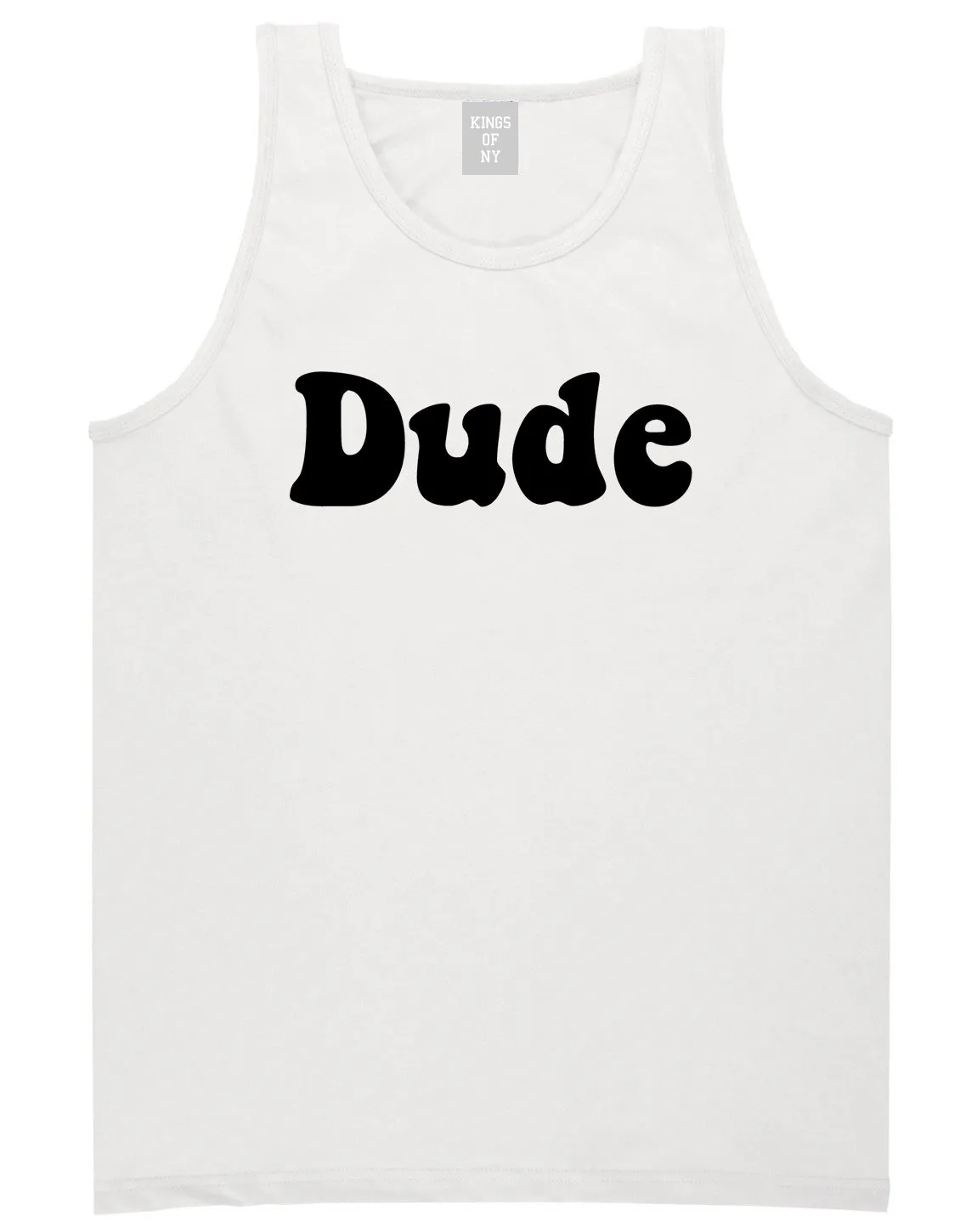 Dude 70s Mens Tank Top Shirt