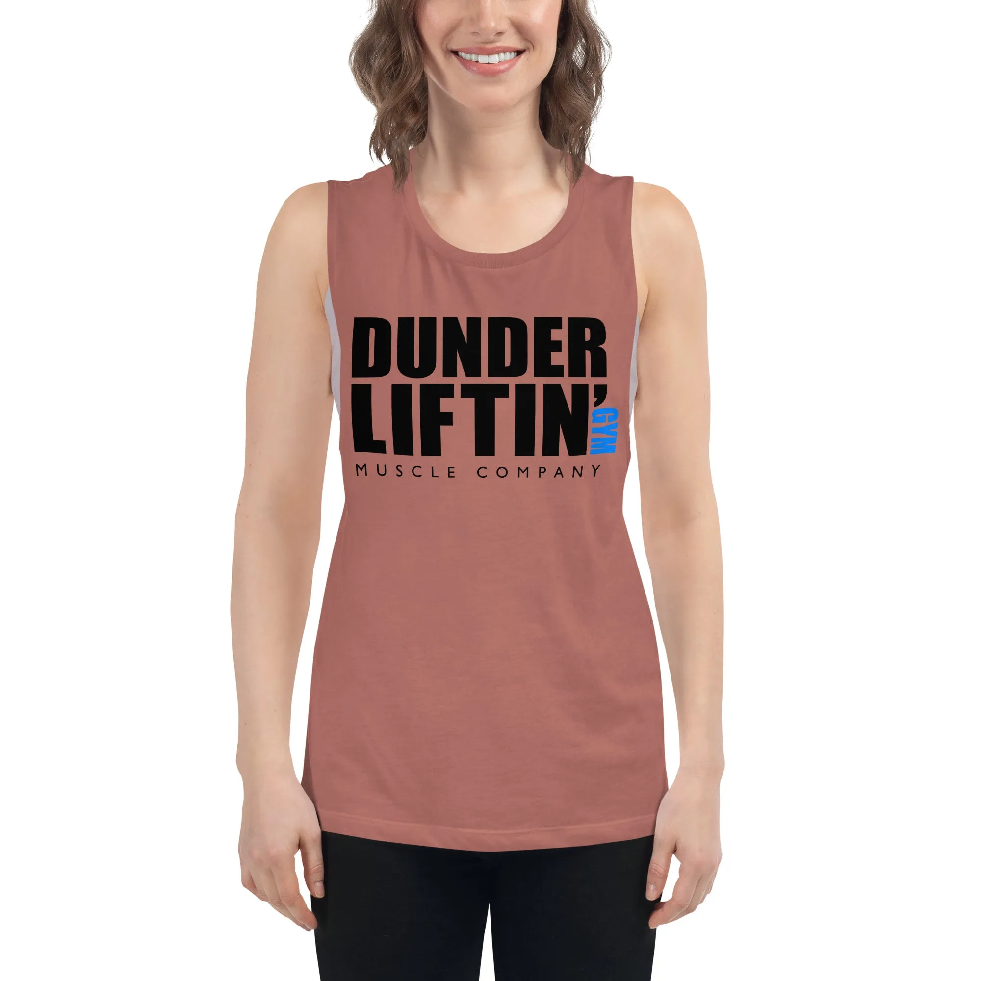 Dunder Liftin Muscle Company - Ladies’ Muscle Tank