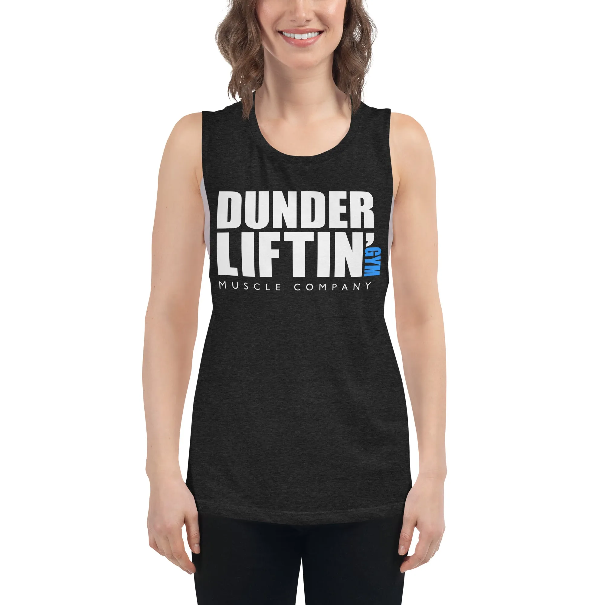 Dunder Liftin Muscle Company - Ladies’ Muscle Tank