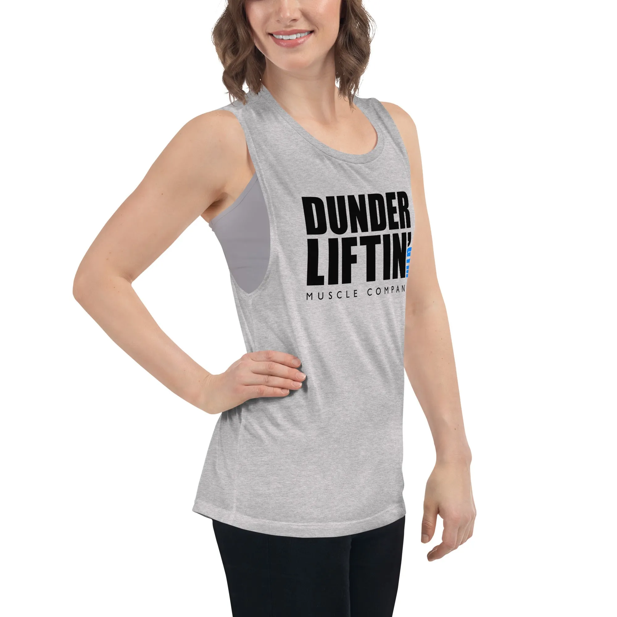 Dunder Liftin Muscle Company - Ladies’ Muscle Tank