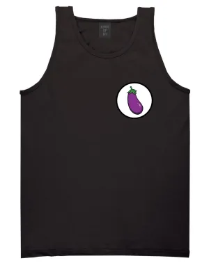 Eggplant Chest Mens Tank Top Shirt