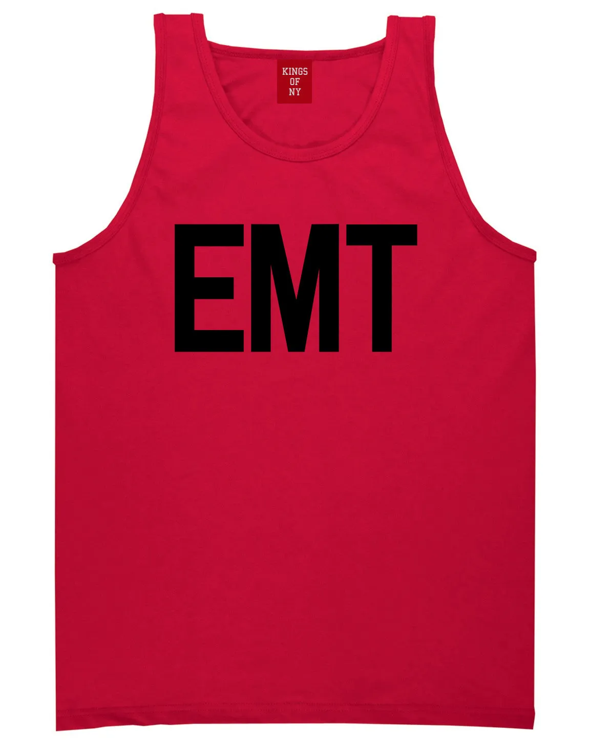 EMT Emergency Badge Mens Tank Top Shirt