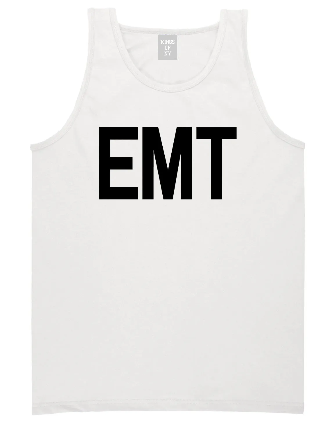 EMT Emergency Badge Mens Tank Top Shirt