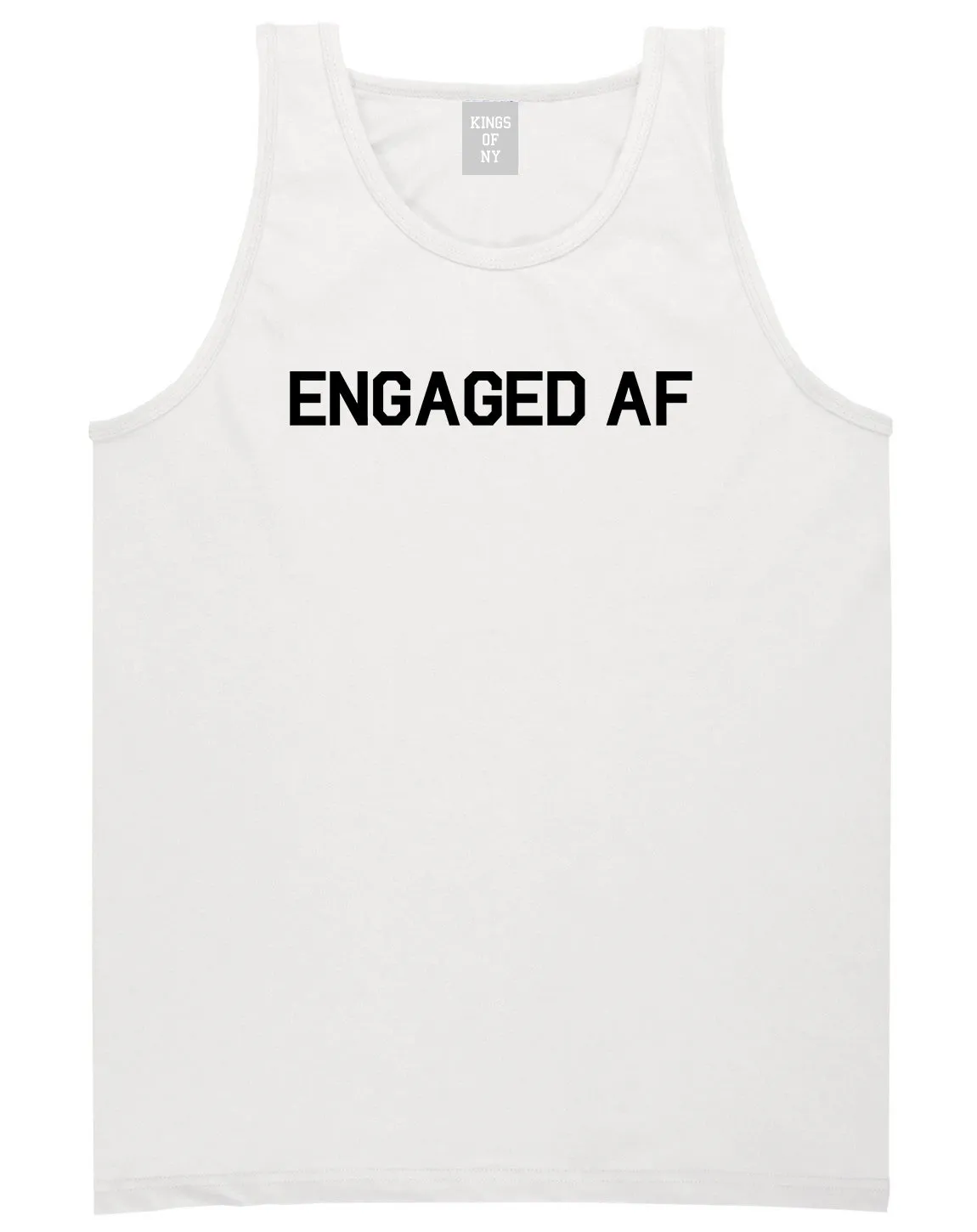 Engaged AF Fiance Mens Tank Top Shirt