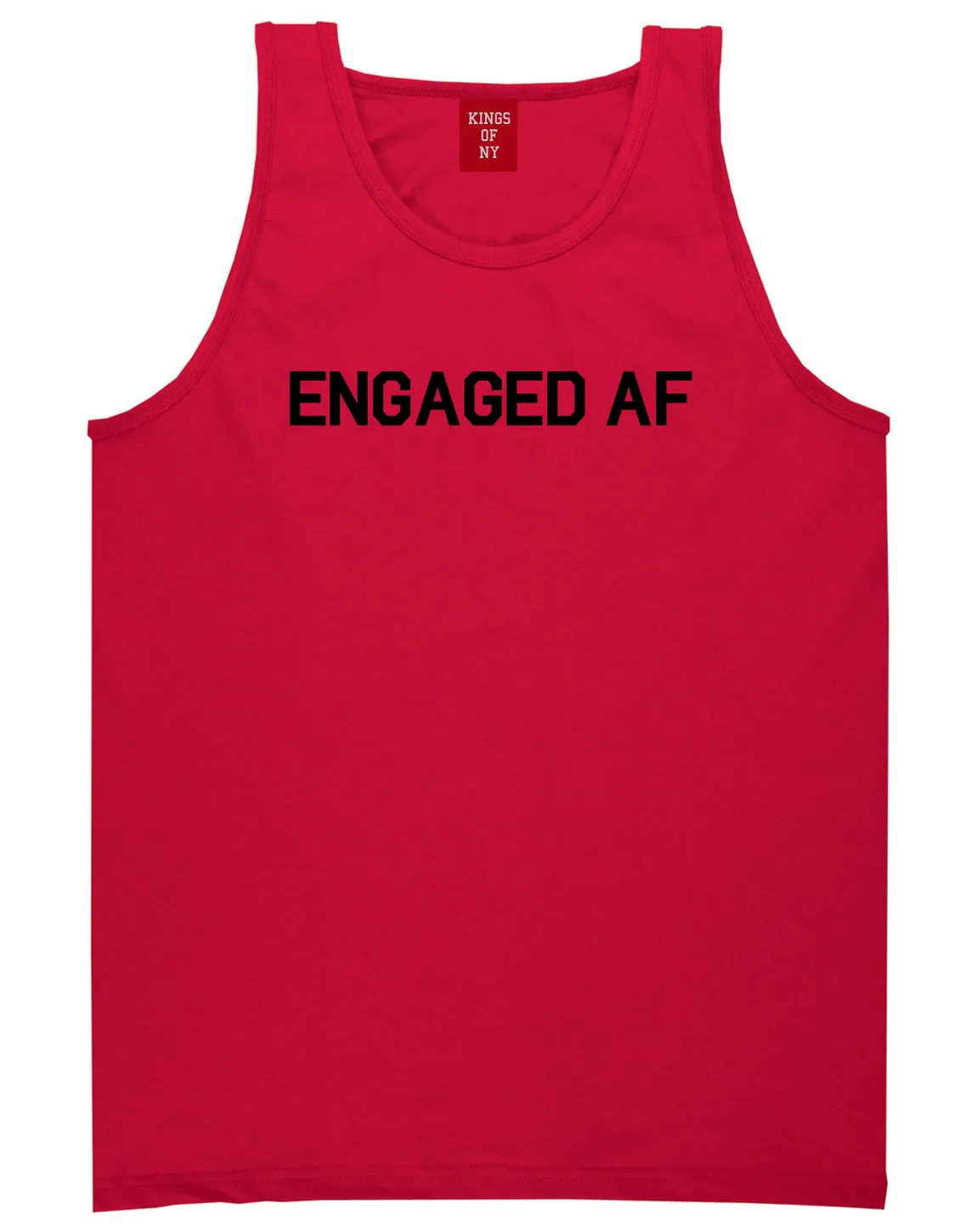 Engaged AF Fiance Mens Tank Top Shirt